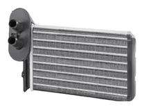 KRONTEK heater core: an aluminium heater matrix with two pipe stubs on one end
